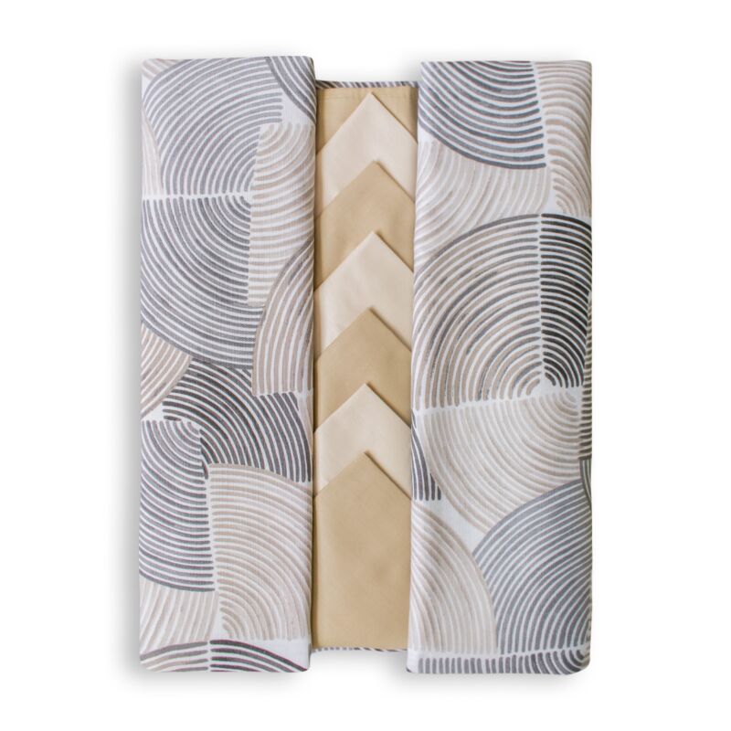 Servizio da tavola x6 SIMMETRIE by Maestri Cotonieri