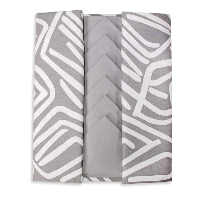 Servizio da Tavola x6 VIRGOLETTE By Maestri Cotonieri