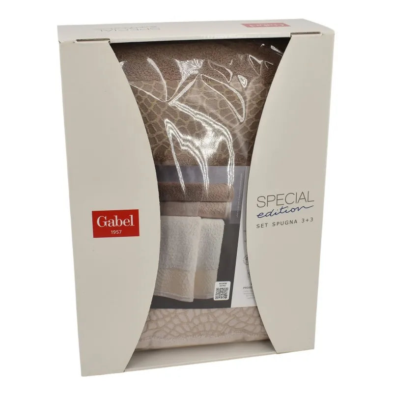 Set Asciugamani 3+3 SATURNO By Gabel