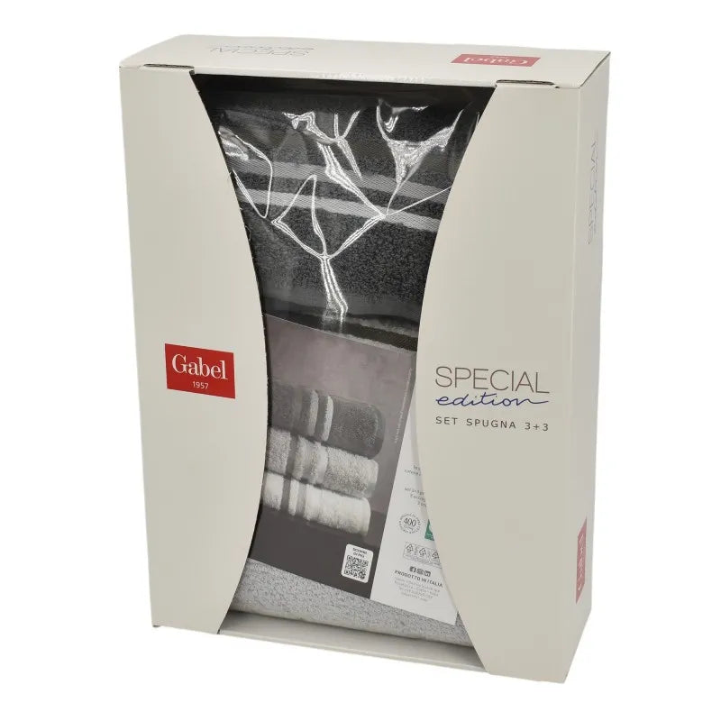 Set Asciugamani 3+3 URANO By Gabel