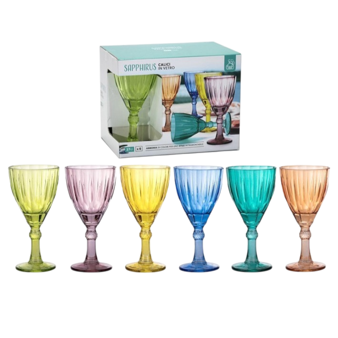 Calici Sapphirus 27 cl - Set da 6 Pezzi