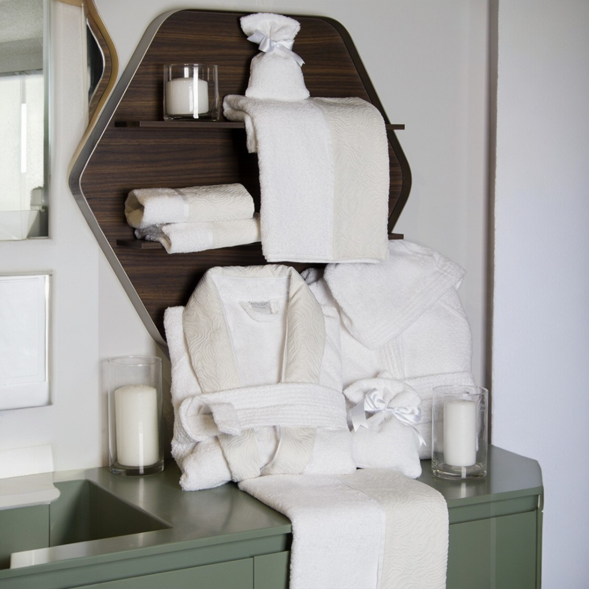 Set bagno 8 pz. Eva - Battaglia
