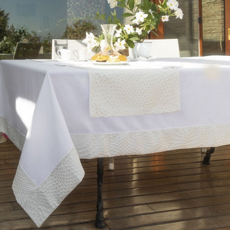 Set Tovaglia x12 Panama Bao c/Runner - Battaglia