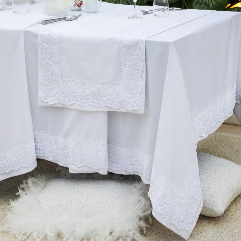 Set Tovaglia x12 Giorgia C/Runner - Battaglia