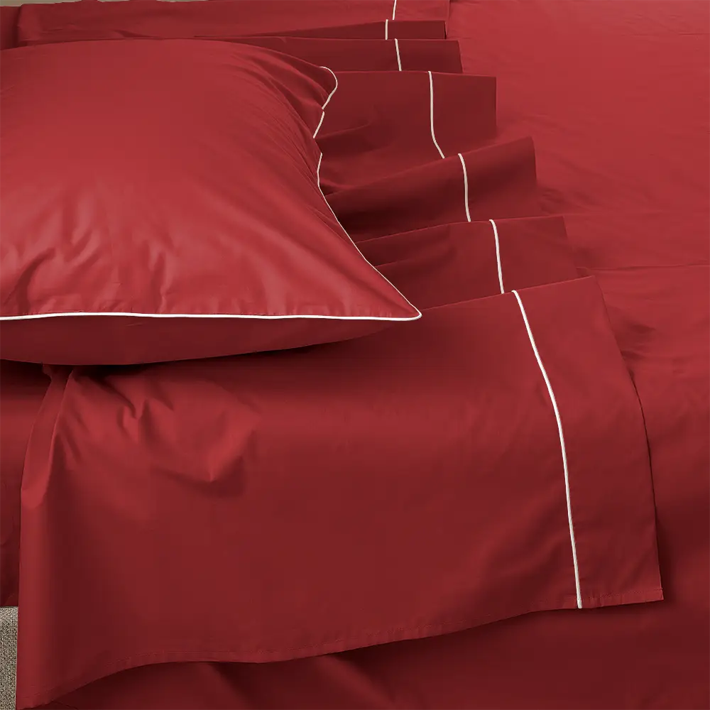 Completo Lenzuola Elsa in Percalle di Cotone 100% – Kari