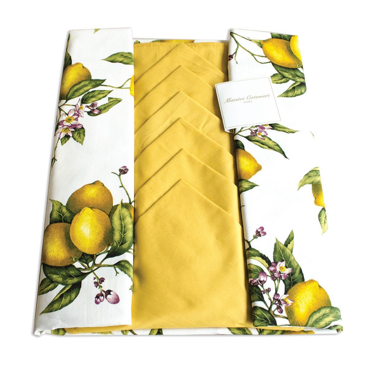 Servizio da Tavola x18 SORRENTO by Maestri Cotonieri