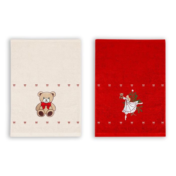 Set da 2 Strofinacci Digitali Ballerina - Maestri Cotonieri