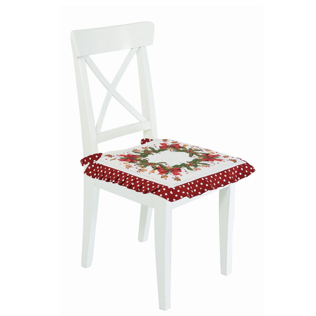 Coppia Coprisedia PETIT BON BON By Preziosa Luxury Home (Natale)