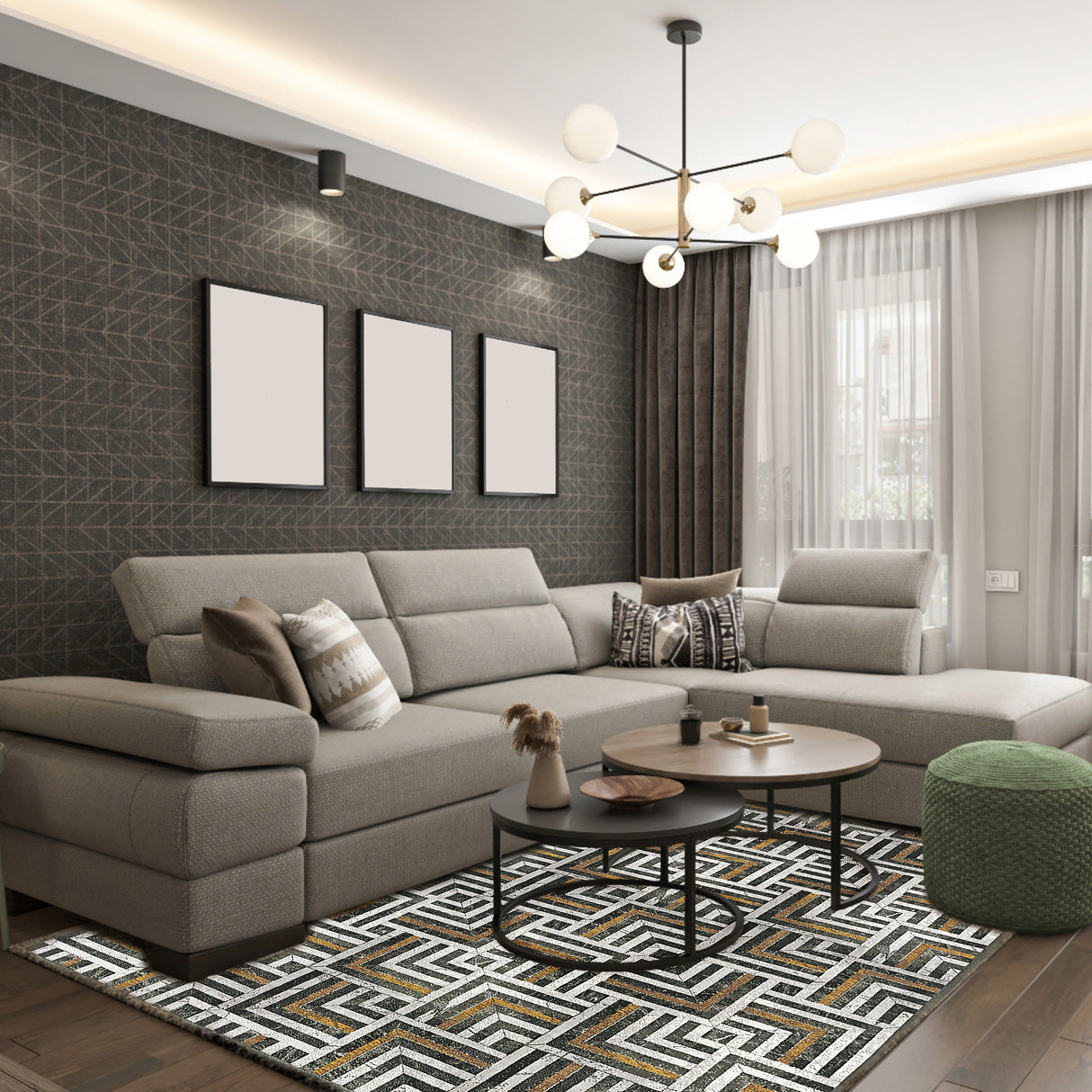 Tappeto SYMPHONY (misure extra) dis.811 by Karì