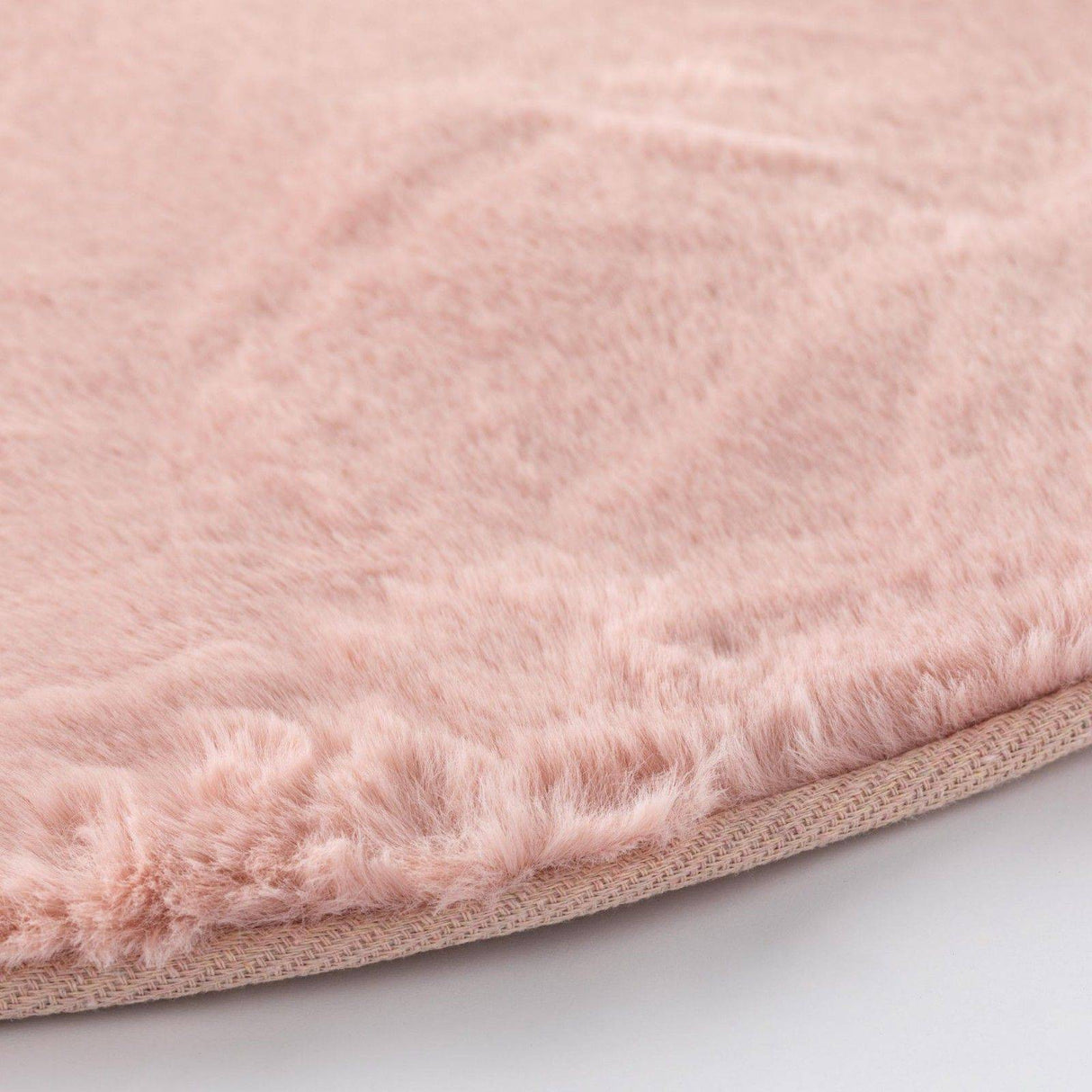 Tappeto Arredo RABBIT FUR Rotondo By Linea Oro