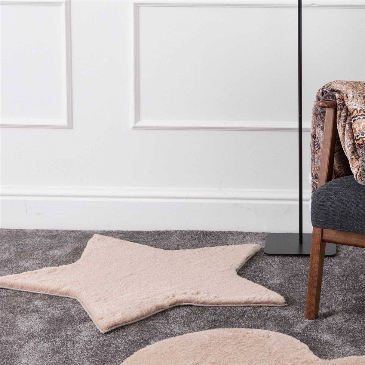 Tappeto Arredo RABBIT FUR STAR By Linea Oro