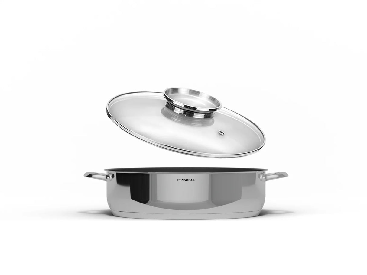 Tegame cilindrico Jumbo 2 maniglie + coperchio Dosaroma - New Era by Pensofal
