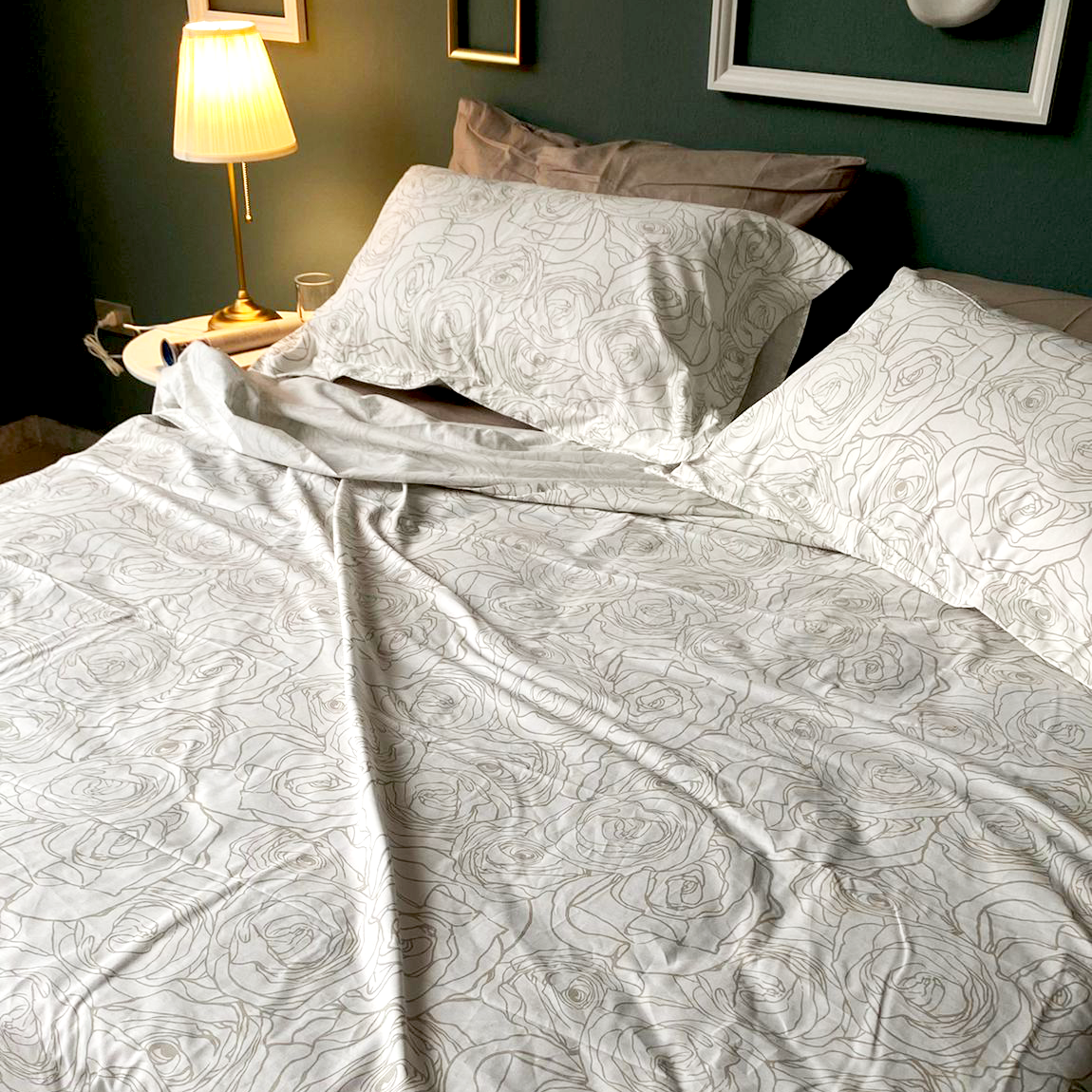 Completo Lenzuola ROSARUM By Maestri Cotonieri