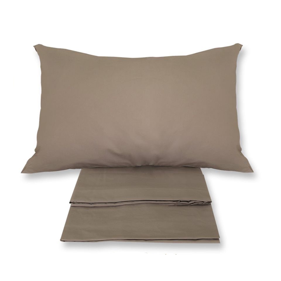 Completo Lenzuola Piazza e Mezza Tinta Unita By Maestri Cotonieri