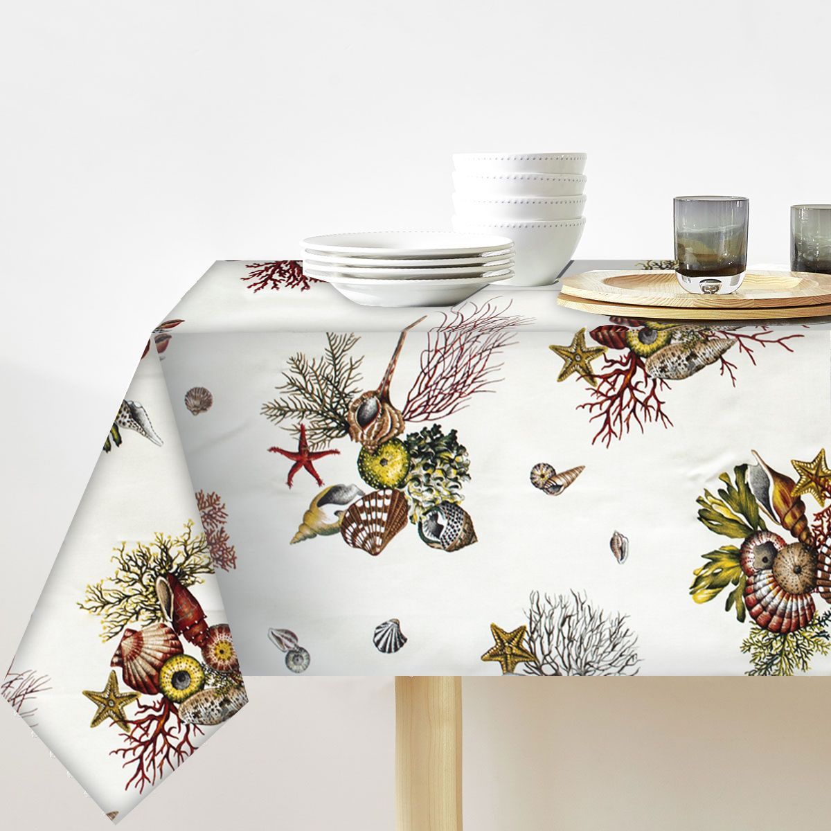 Servizio da Tavola x18 CORALLI giallo By MAESTRI COTONIERI