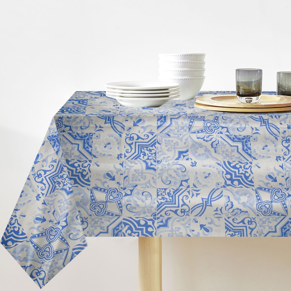 Servizio da tavola x12 MATTONELLA 1 by Maestri Cotonieri