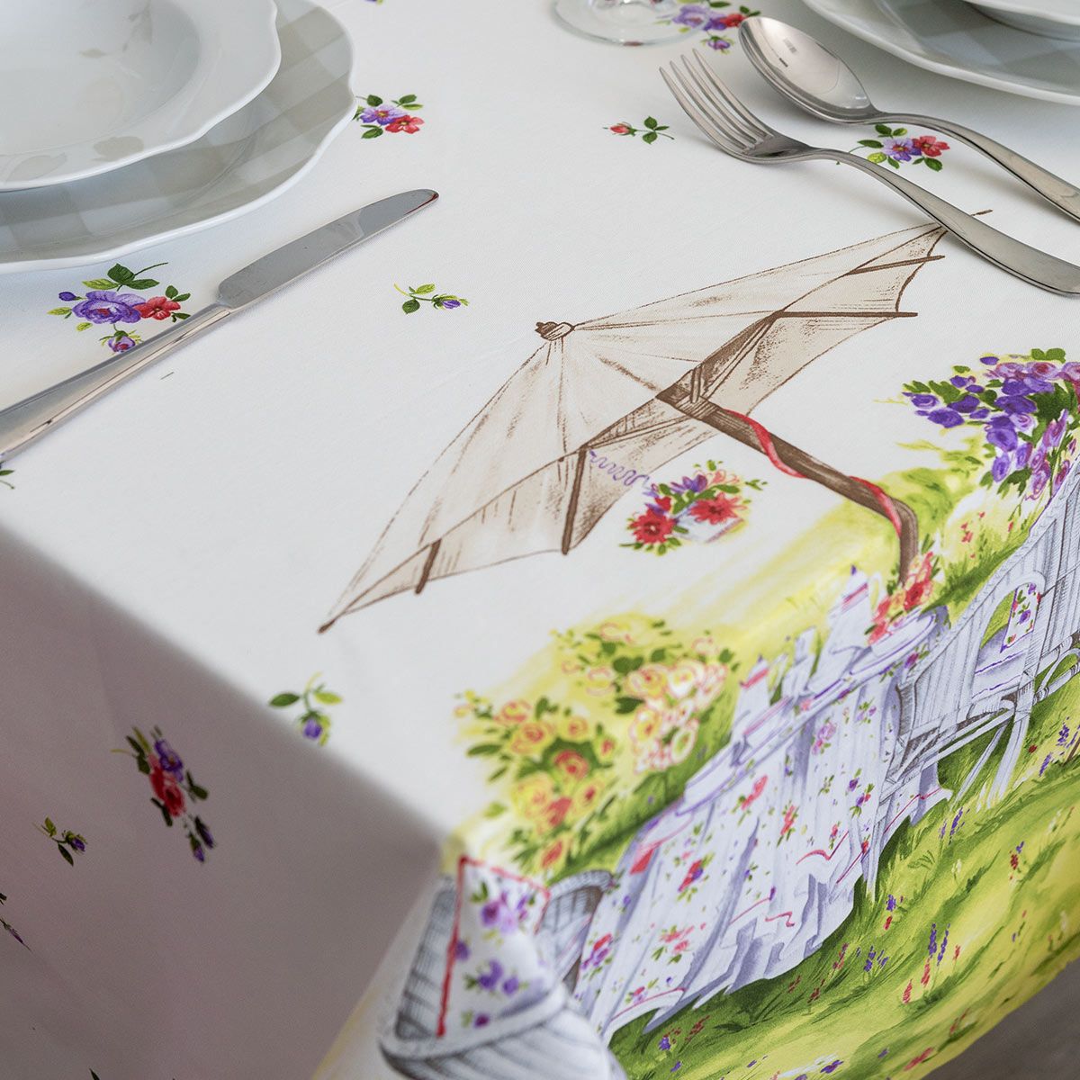 Tovaglia Ombrelloni x12 – Maestri Cotonieri Home (150x250 cm)