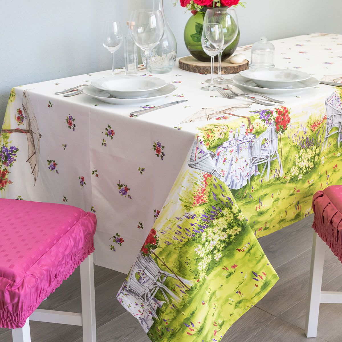 Tovaglia Ombrelloni x12 – Maestri Cotonieri Home (150x250 cm)