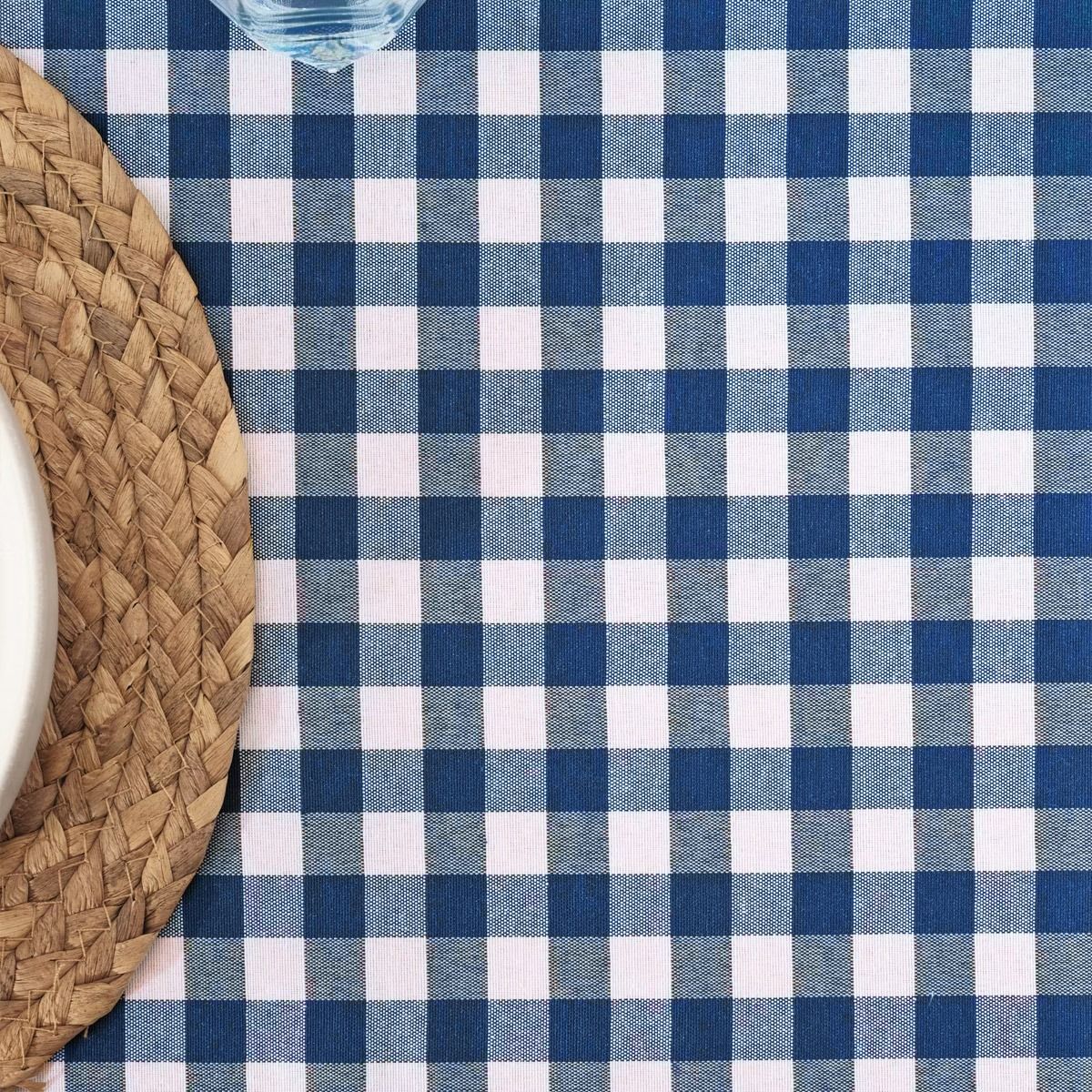 Tovaglia a Quadri 12 Posti – Maestri Cotonieri