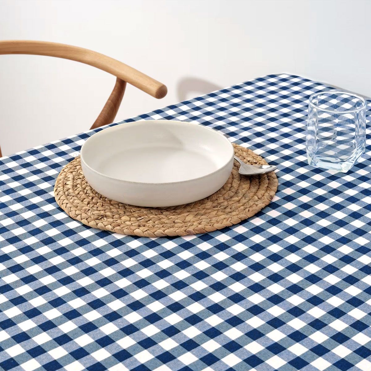 Tovaglia a Quadri 12 Posti – Maestri Cotonieri