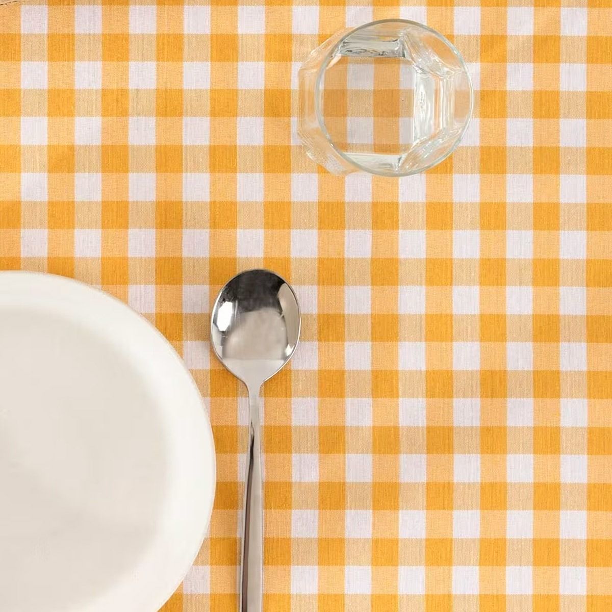 Tovaglia a Quadri 12 Posti – Maestri Cotonieri