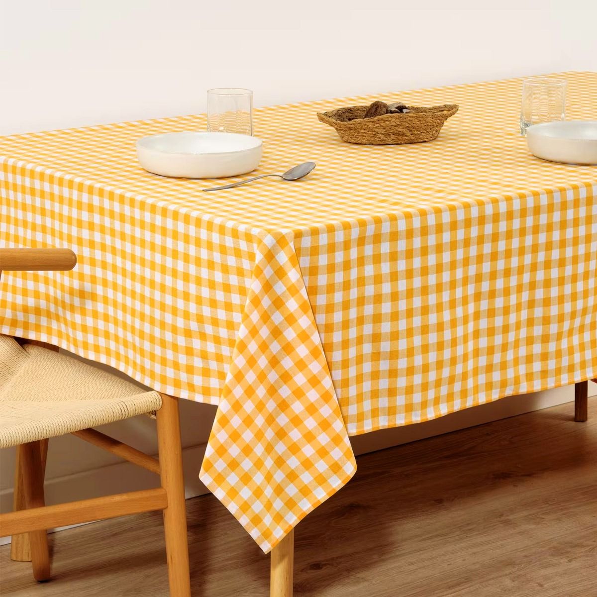 Tovaglia a Quadri 12 Posti – Maestri Cotonieri