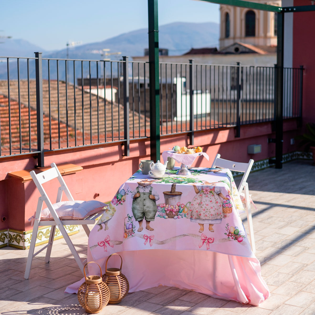 Tovaglia Albero Delle Uova - Maestri Cotonieri