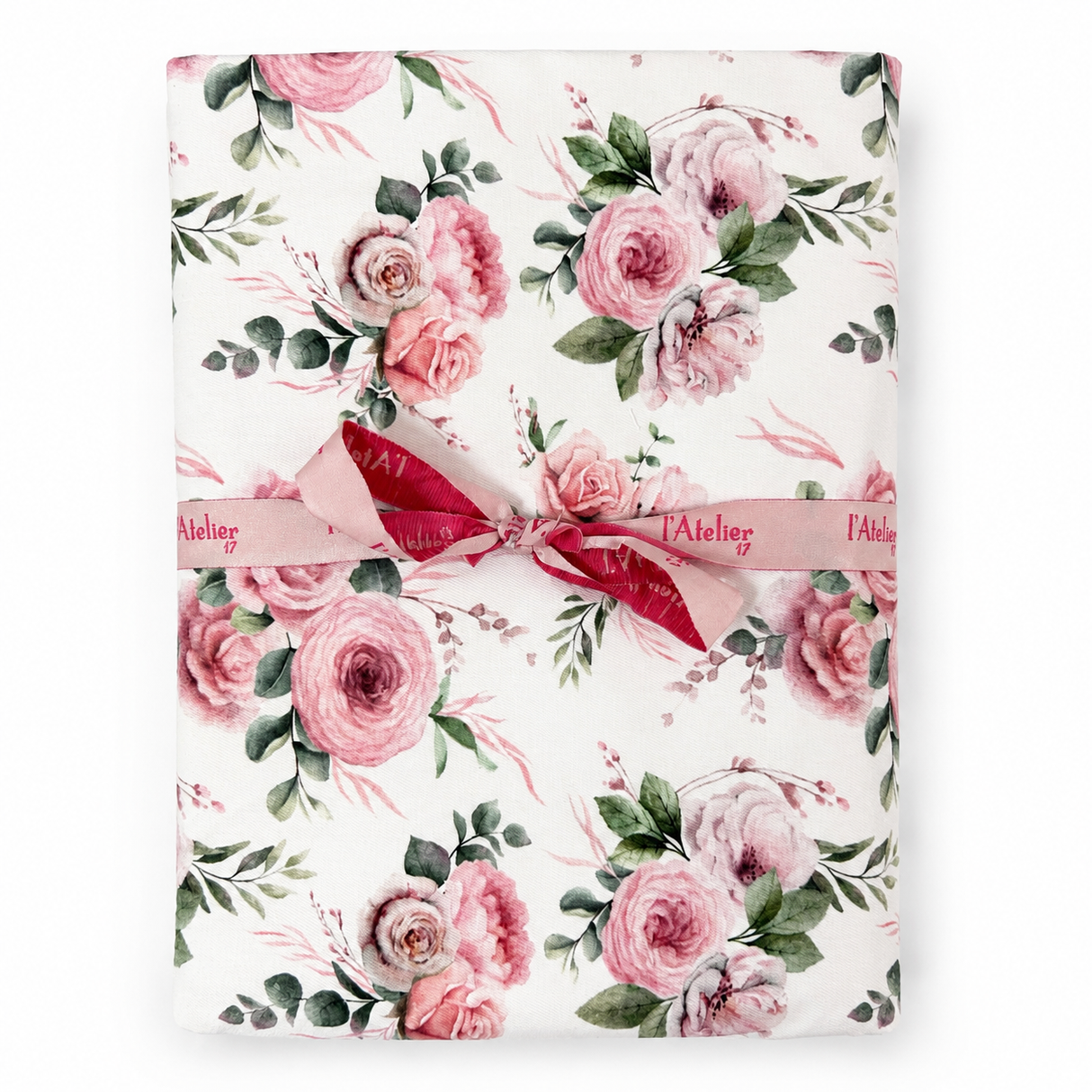 Tovaglia In The Garden Dis. 30 L'Atelier 17 Floreale Shabby Chic 100% Cotone Made in Ital