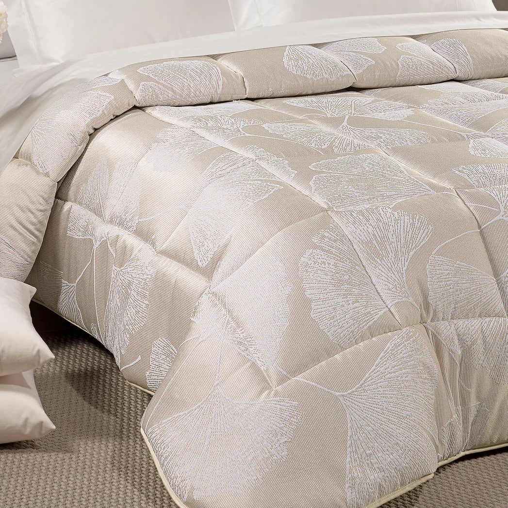 Trapunta In Raso Jacquard Agatha - Caleffi