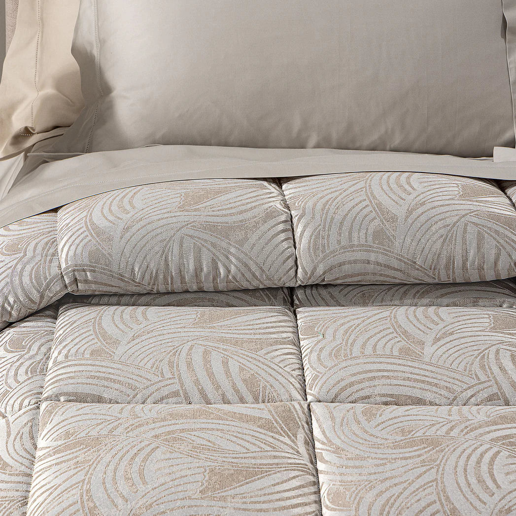 Trapunta In Raso Jacquard Apollo - Caleffi