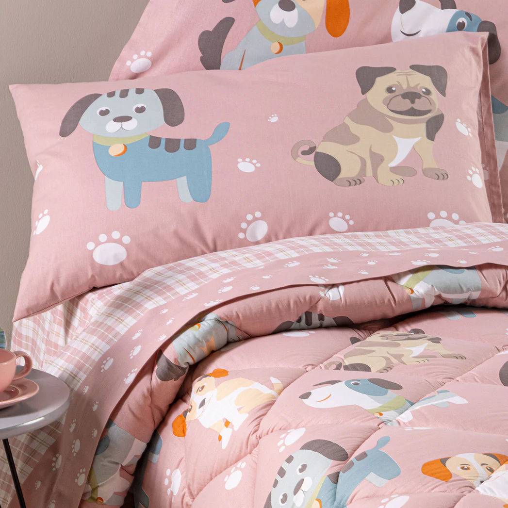 Trapunta Letto Singolo Invernale Cuccioli – Caleffi