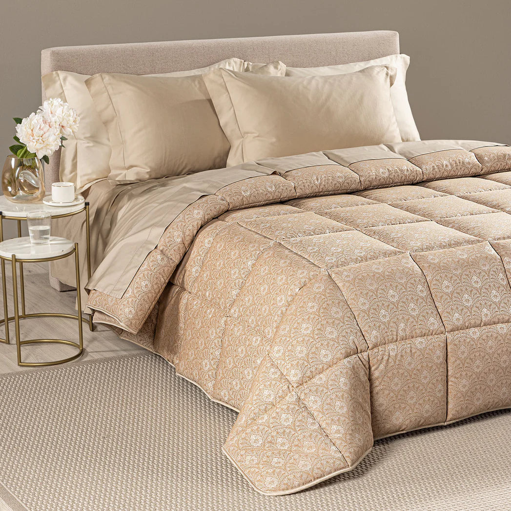 Trapunta In Raso Jacquard Danubio - Caleffi