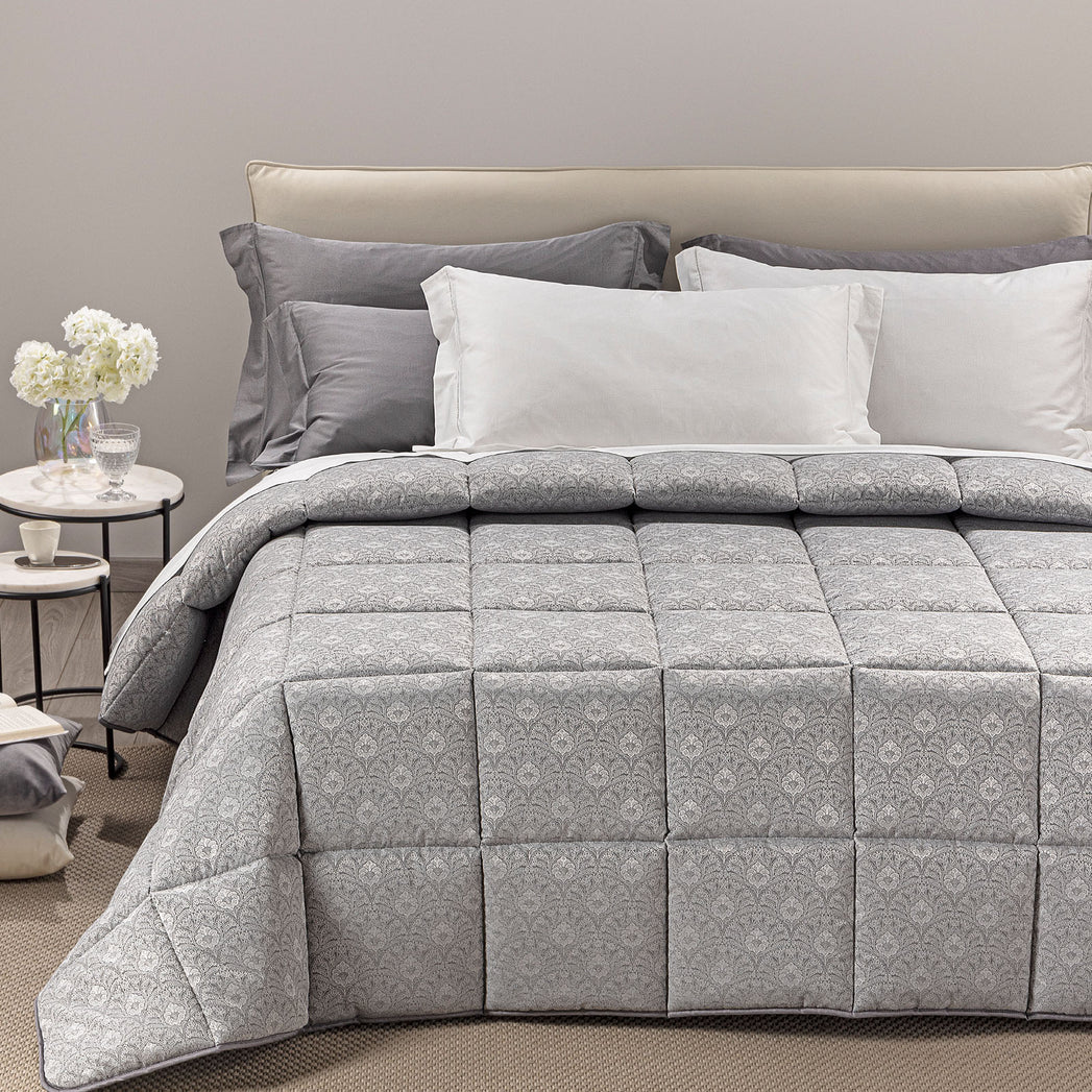 Trapunta In Raso Jacquard Danubio - Caleffi