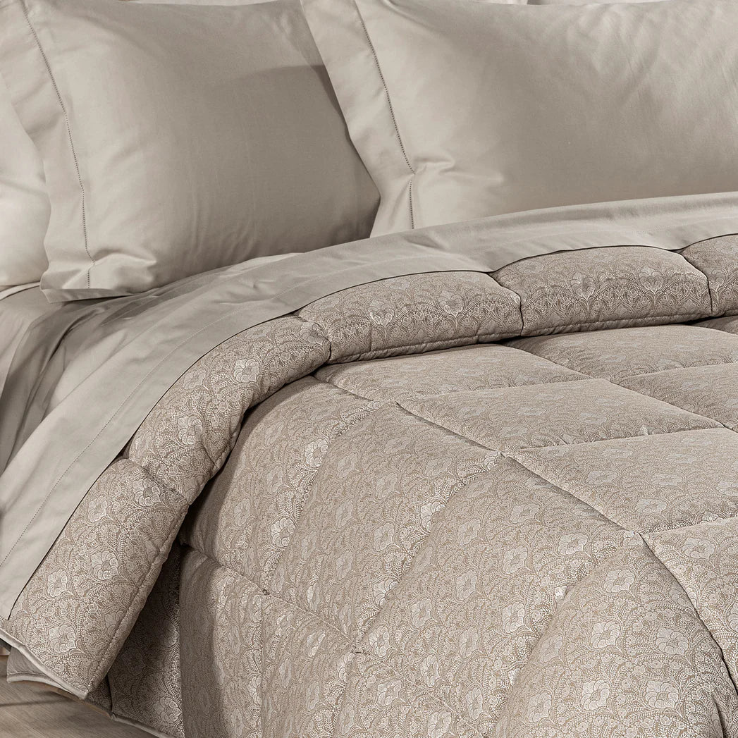 Trapunta In Raso Jacquard Danubio - Caleffi