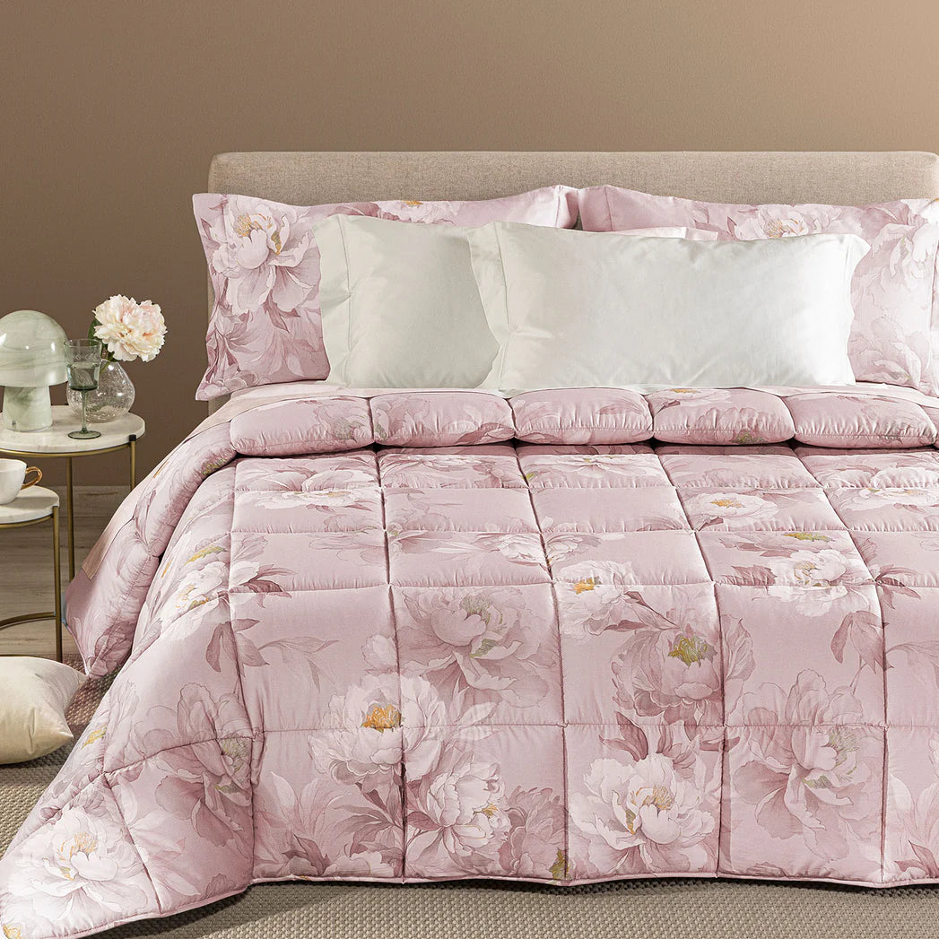 Trapunta In Raso Di Cotone Eloise - Caleffi