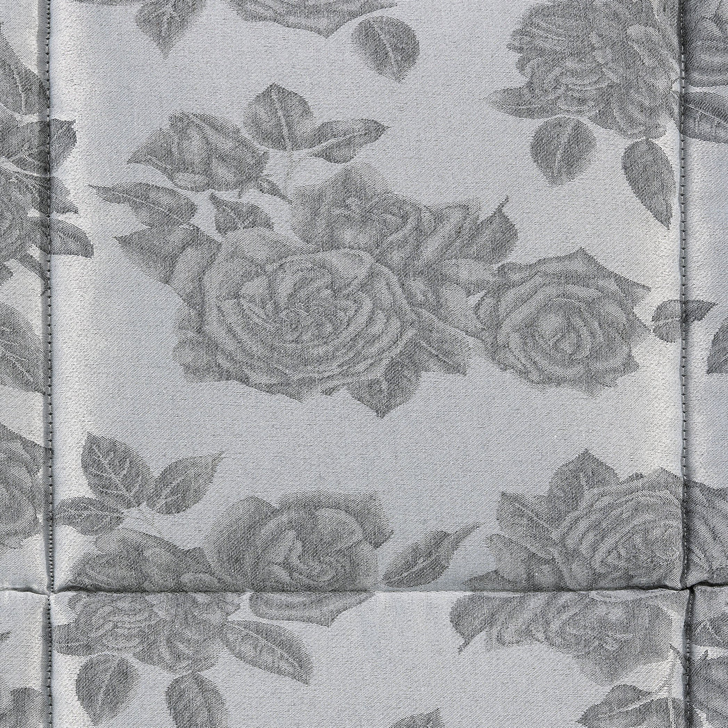 Trapunta In Raso Jacquard Floret - Caleffi