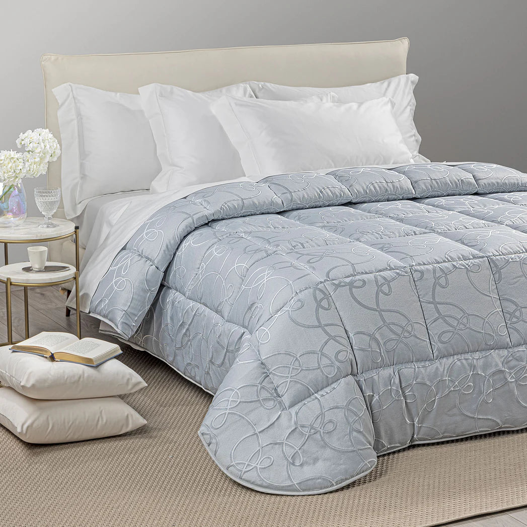 Trapunta In Raso Jacquard Lesley - Caleffi