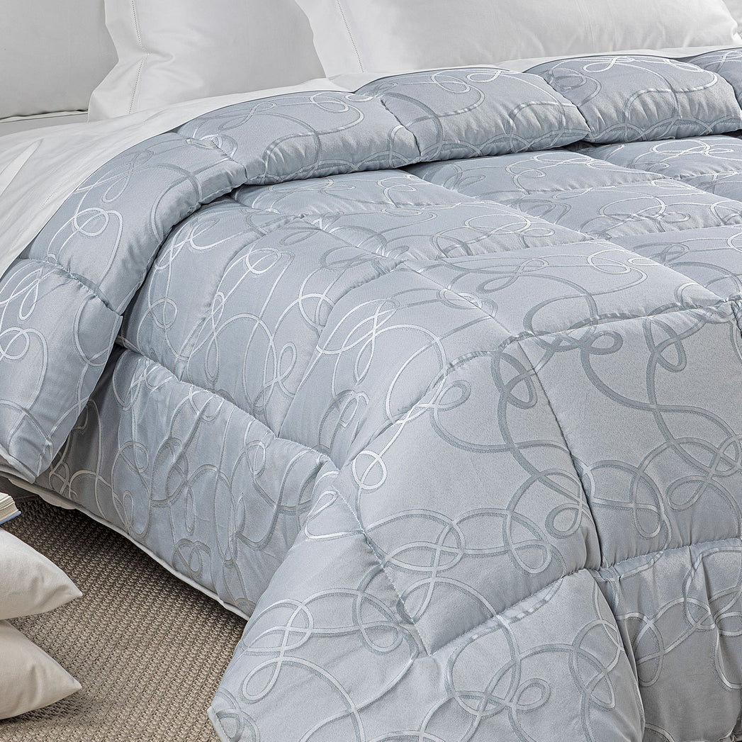 Trapunta In Raso Jacquard Lesley - Caleffi