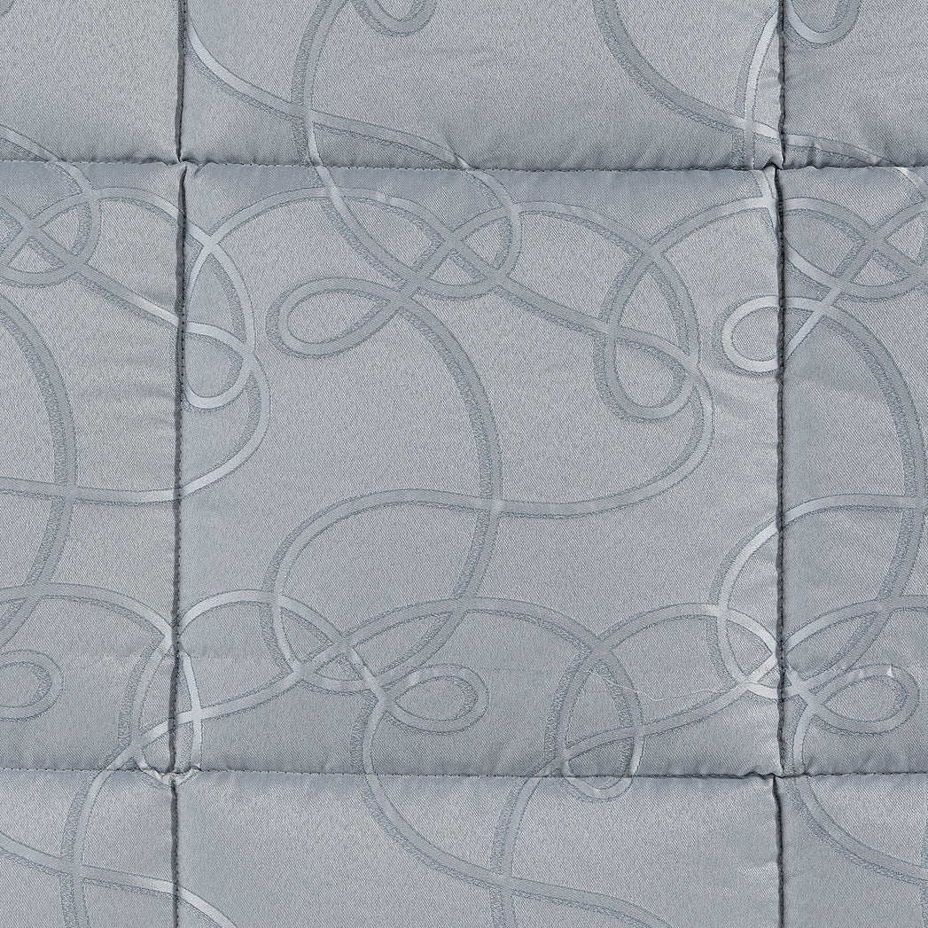 Trapunta In Raso Jacquard Lesley - Caleffi