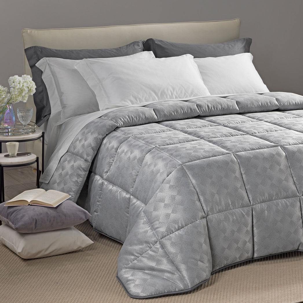 Trapunta In Raso Jacquard Texture - Caleffi