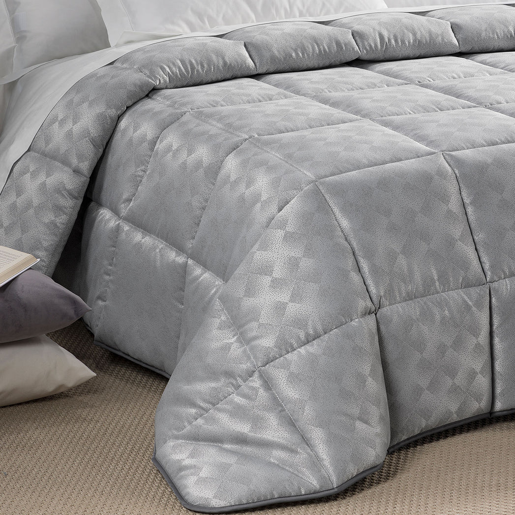 Trapunta In Raso Jacquard Texture - Caleffi