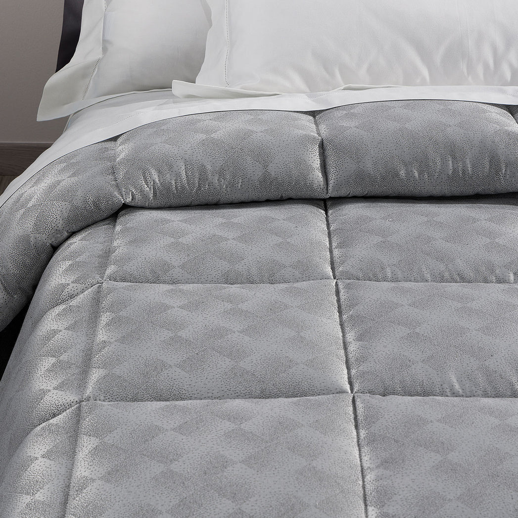 Trapunta In Raso Jacquard Texture - Caleffi