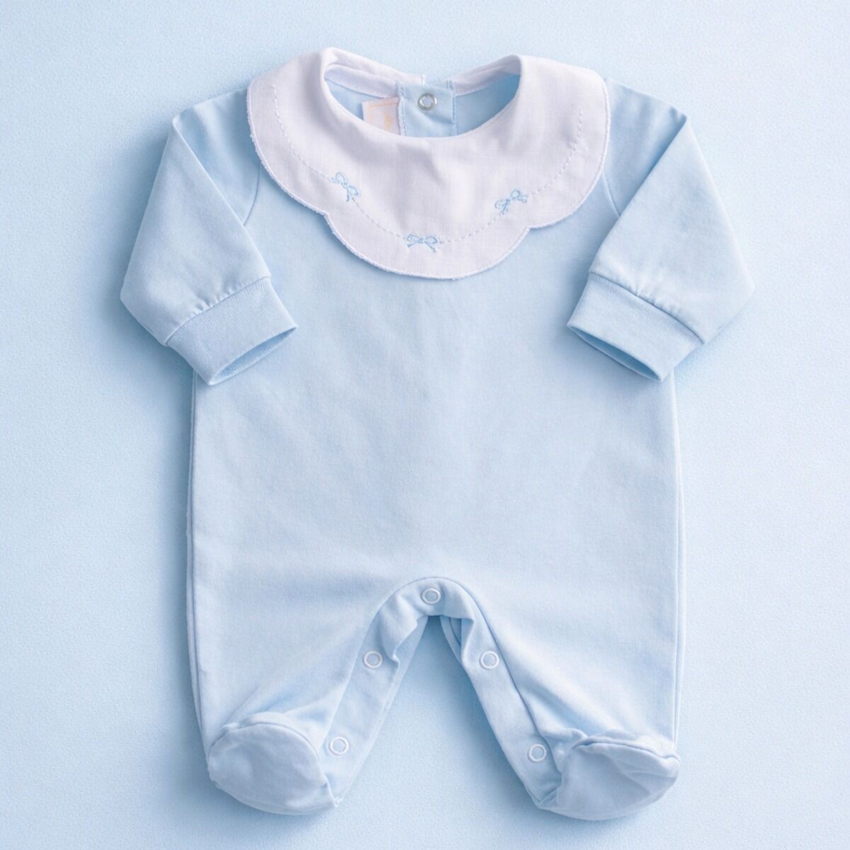 Tutina Neonato Art. 6477 In Cotone da 1 a 6 mesi - Maestri Cotonieri Home