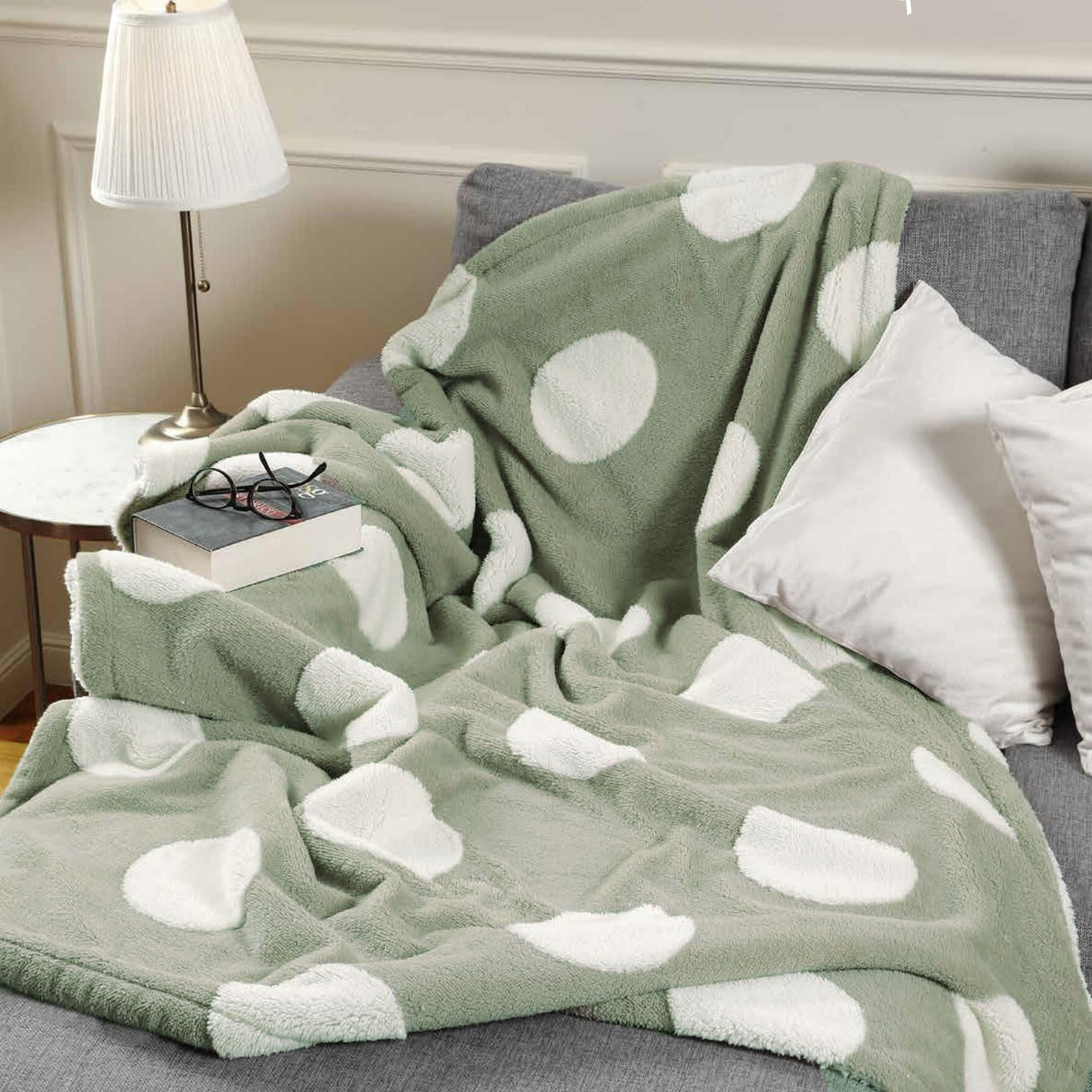 Plaid DOLOMITI POIS 2 posti by Acca24