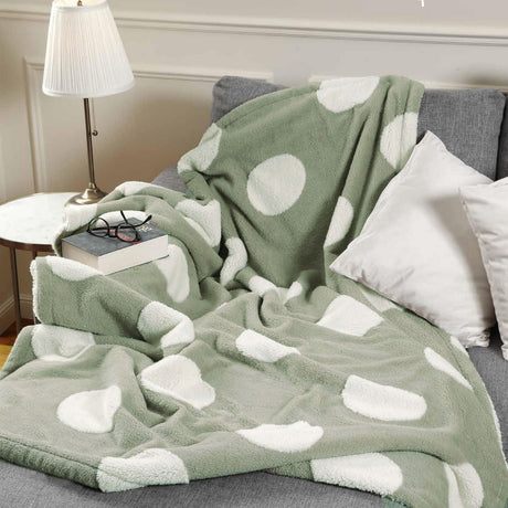 Plaid DOLOMITI POIS 2 posti by Acca24