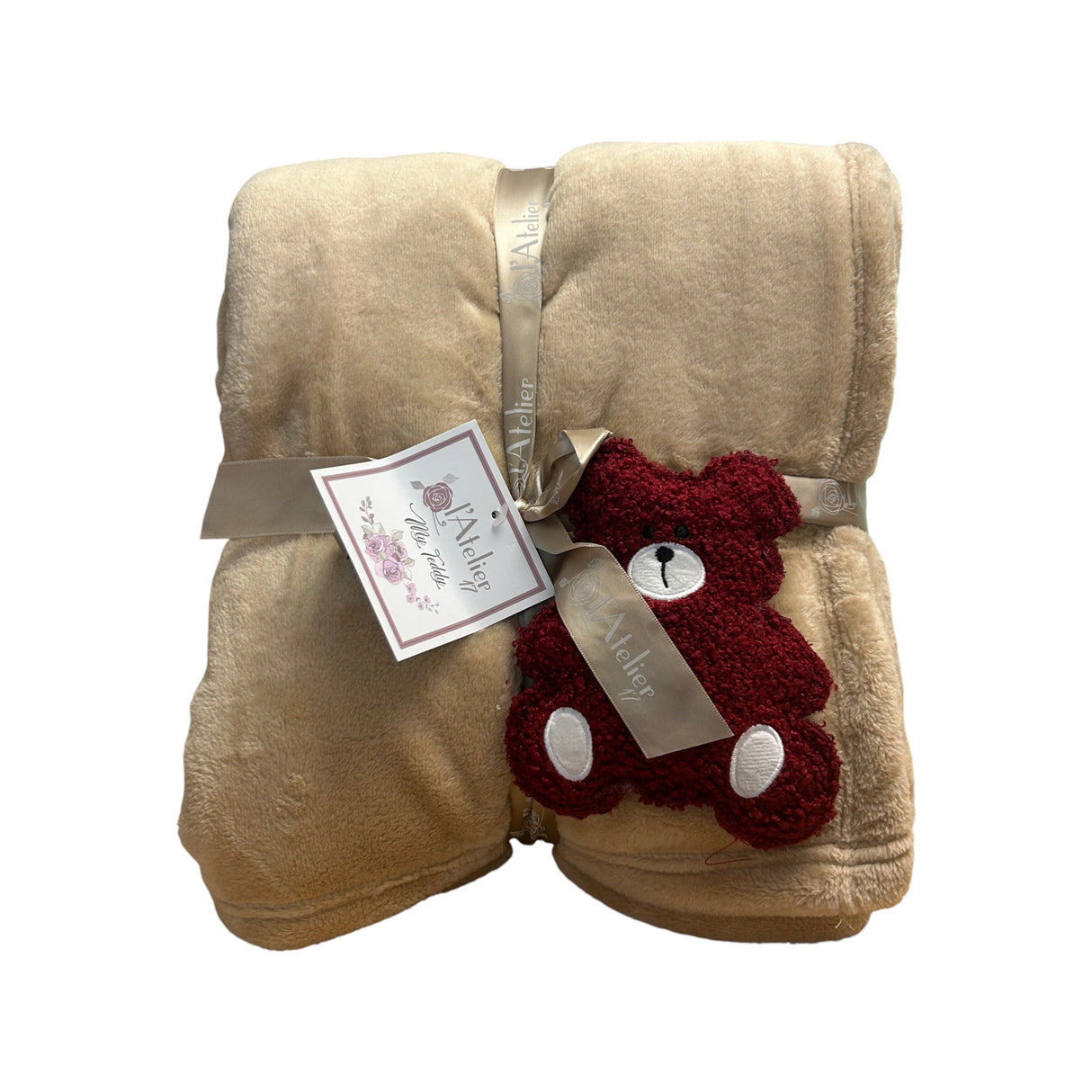 Plaid MY TEDDY - L'Atelier17