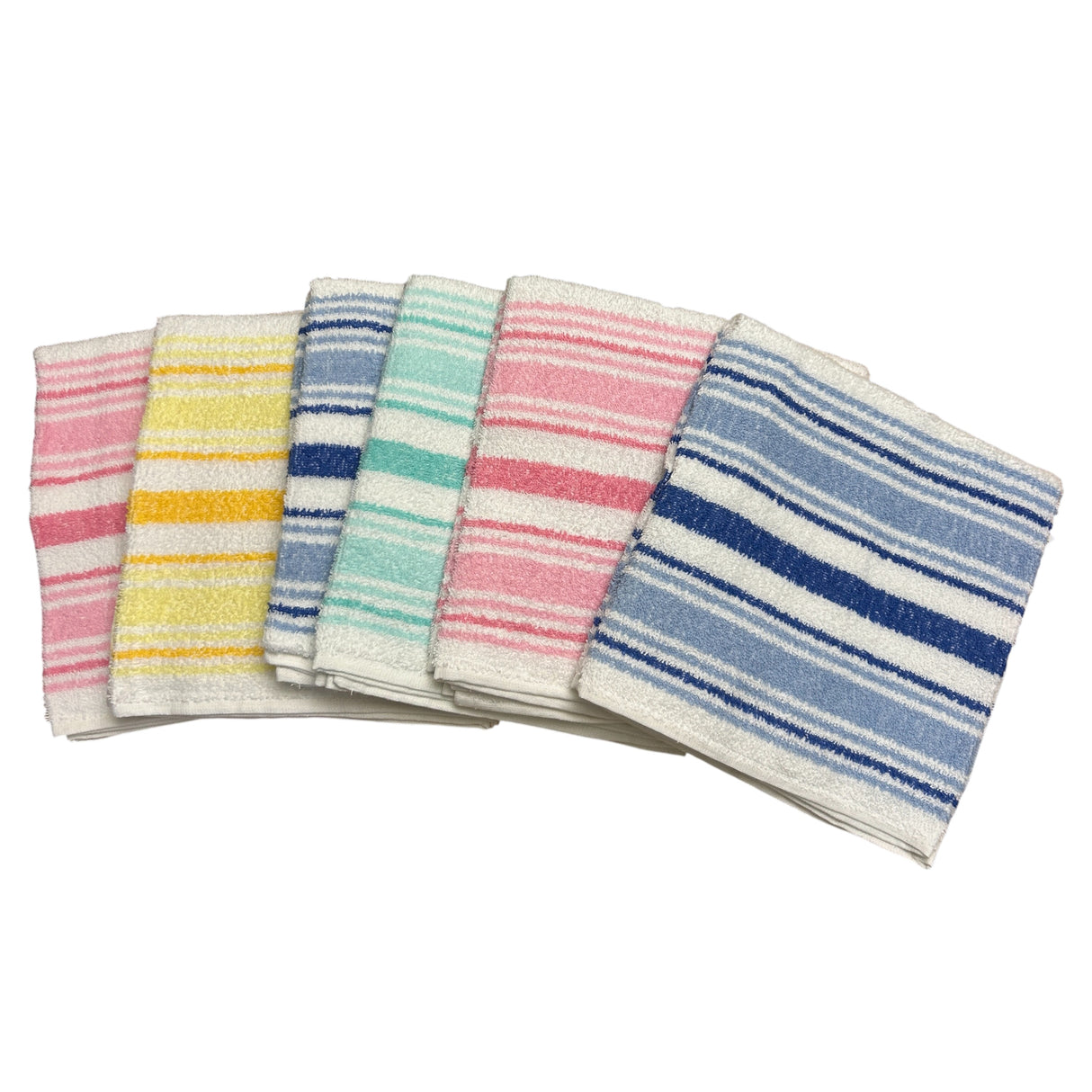 Set da 6 Ospite o Asciugamano Spugna Arina in puro cotone – Linea Oro