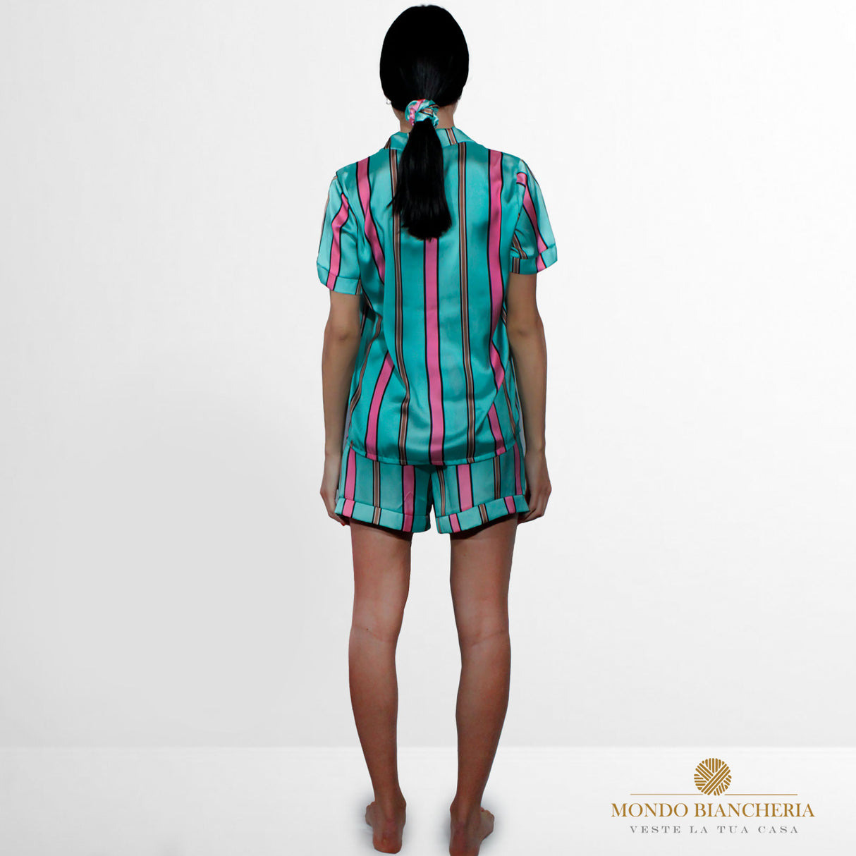 Pigiama In Raso "IBIS" by Mondo Biancheria