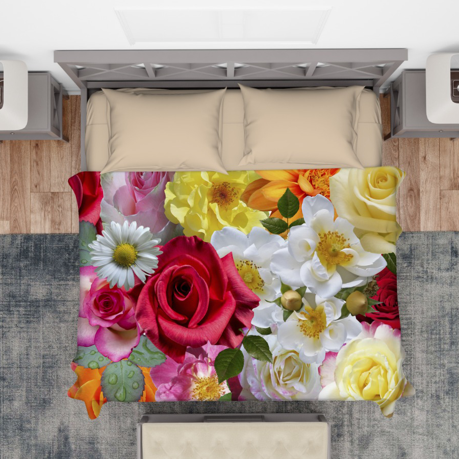 Copriletto LETTO FIORITO By Karì