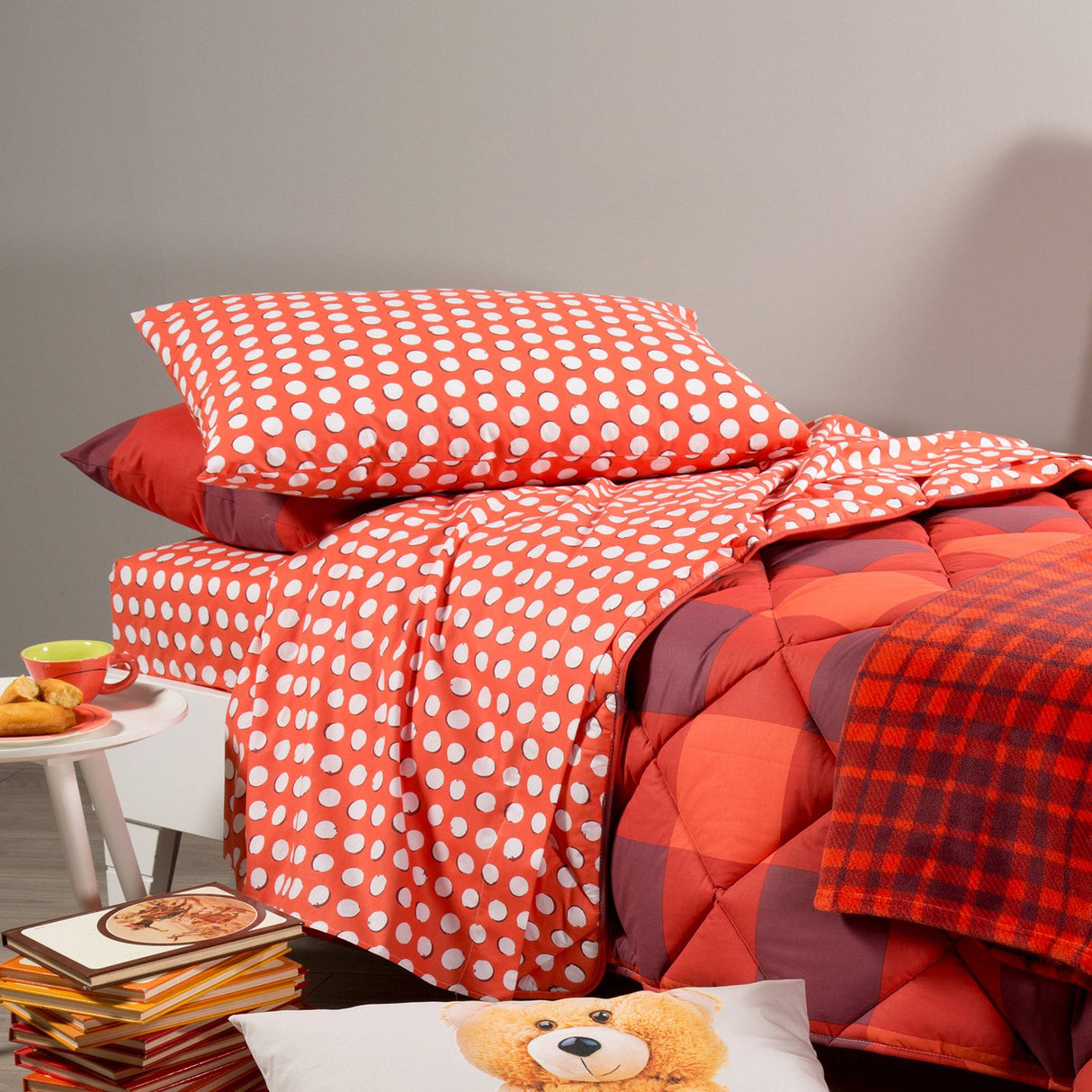 Completo Lenzuola Singolo Bloom - Caleffi